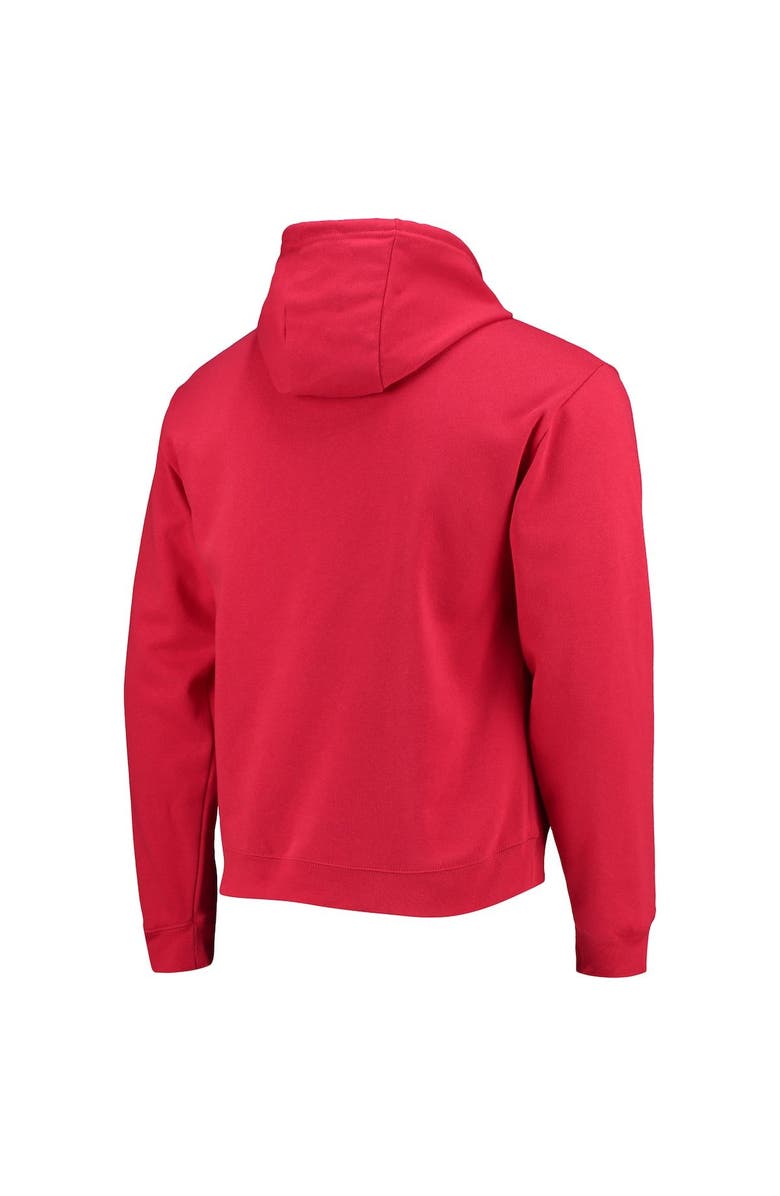 LEAGUE COLLEGIATE WEAR Men's League Collegiate Wear Red Cornell Big Red Volume Up Essential Fleece Pullover Hoodie, Alternate, color, 