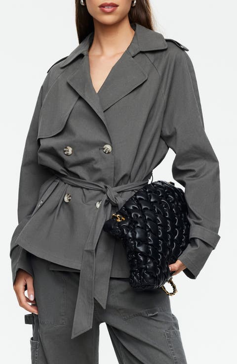 Trencherous Crop Coat
