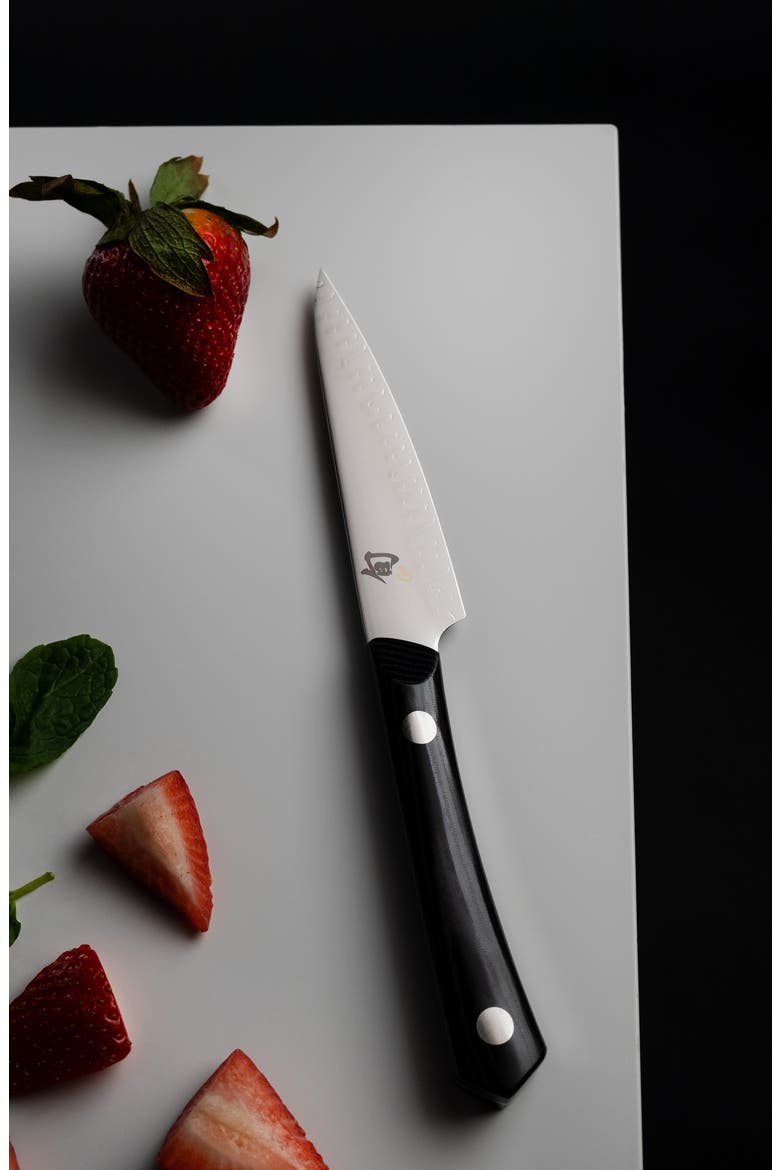 Narukami Stainless Steel Pairing Knife, Alternate, color, BLACK