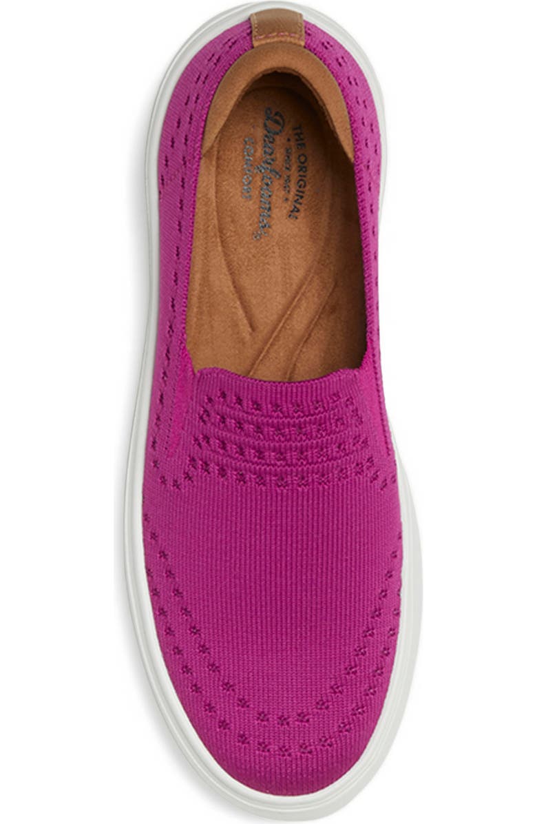 ORIGINAL COMFORT BY DEARFOAMS Sophie Knit Slip-On Sneaker, Alternate, color, Mystic Purple