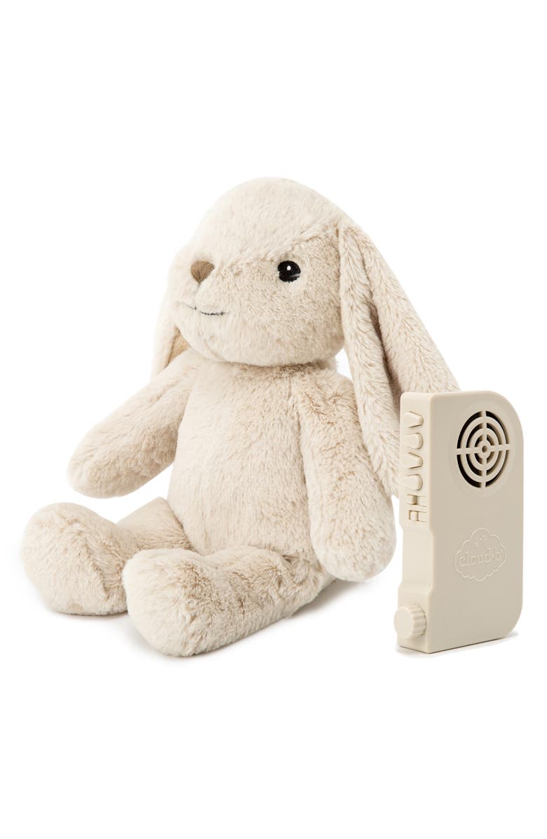 Cloud B Bubbly Bunny Plush Musical & White Noise Sound Machine, Main, color,