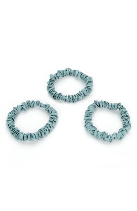 3-Pack Skinny Silk Scrunchies