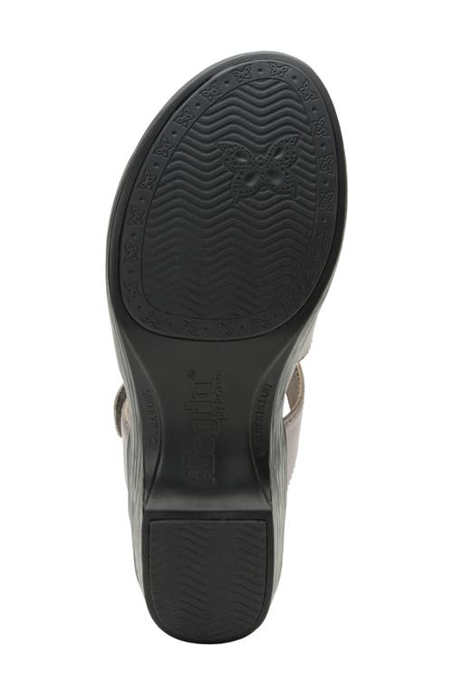 ALEGRIA BY PG LITE ALEGRIA BY PG LITE SHANTAL PLATFORM SLIDE SANDAL