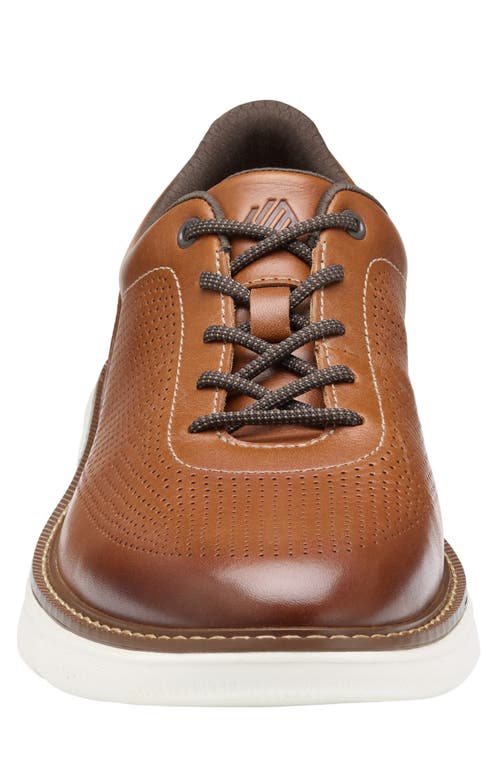 Johnston & Murphy Hayden Oxford In Tan Full Grain