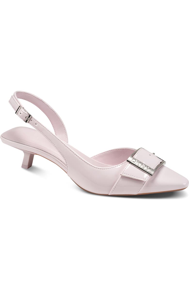 DKNY Naylor Pointed Toe Slingback Pump, Main, color, Light Pink