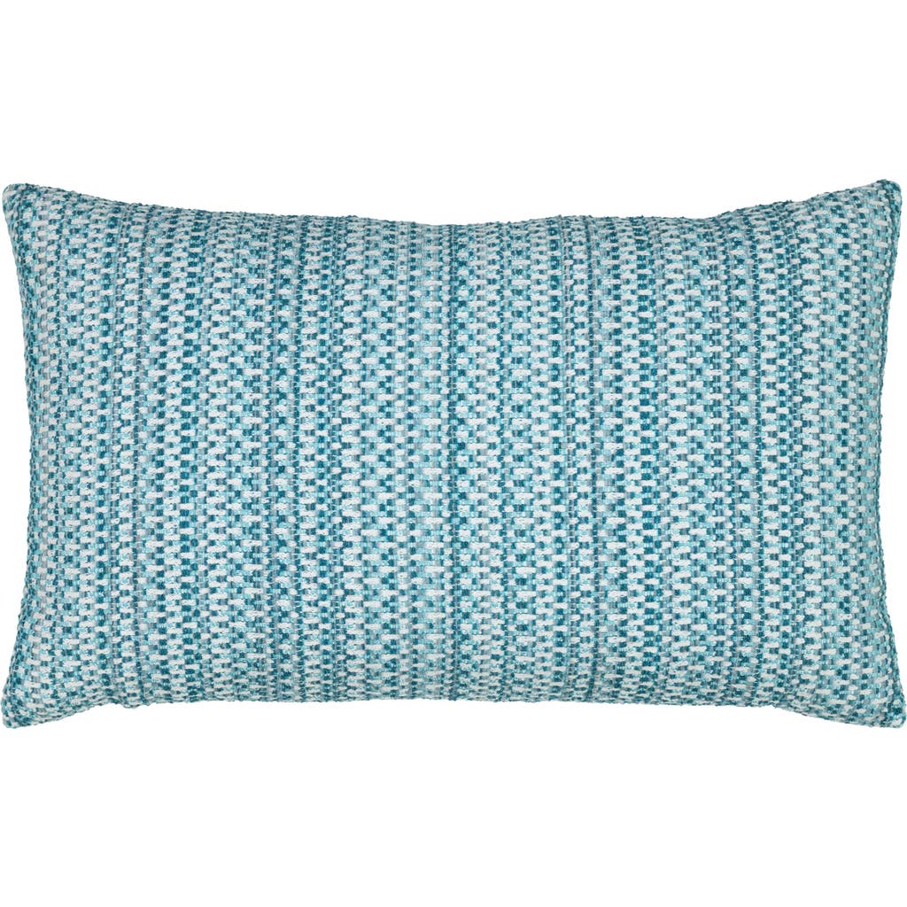 Elaine Smith Kaleidoscope Chenille Micro Check Indoor & Outdoor Woven Accent Pillow