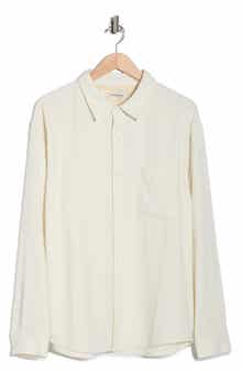 FRAME Textured Long Sleeve Shirt