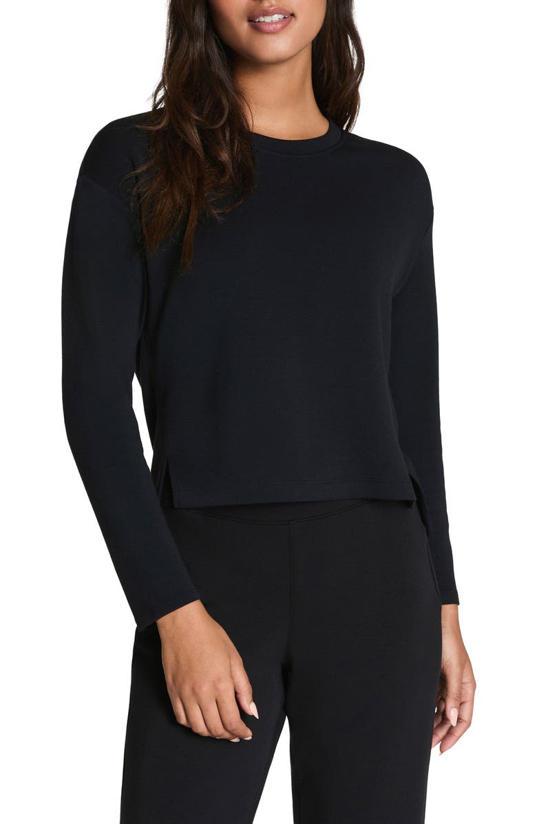 SPANX<sup>®</sup> AirEssentials Long Sleeve T-Shirt, Main, color,