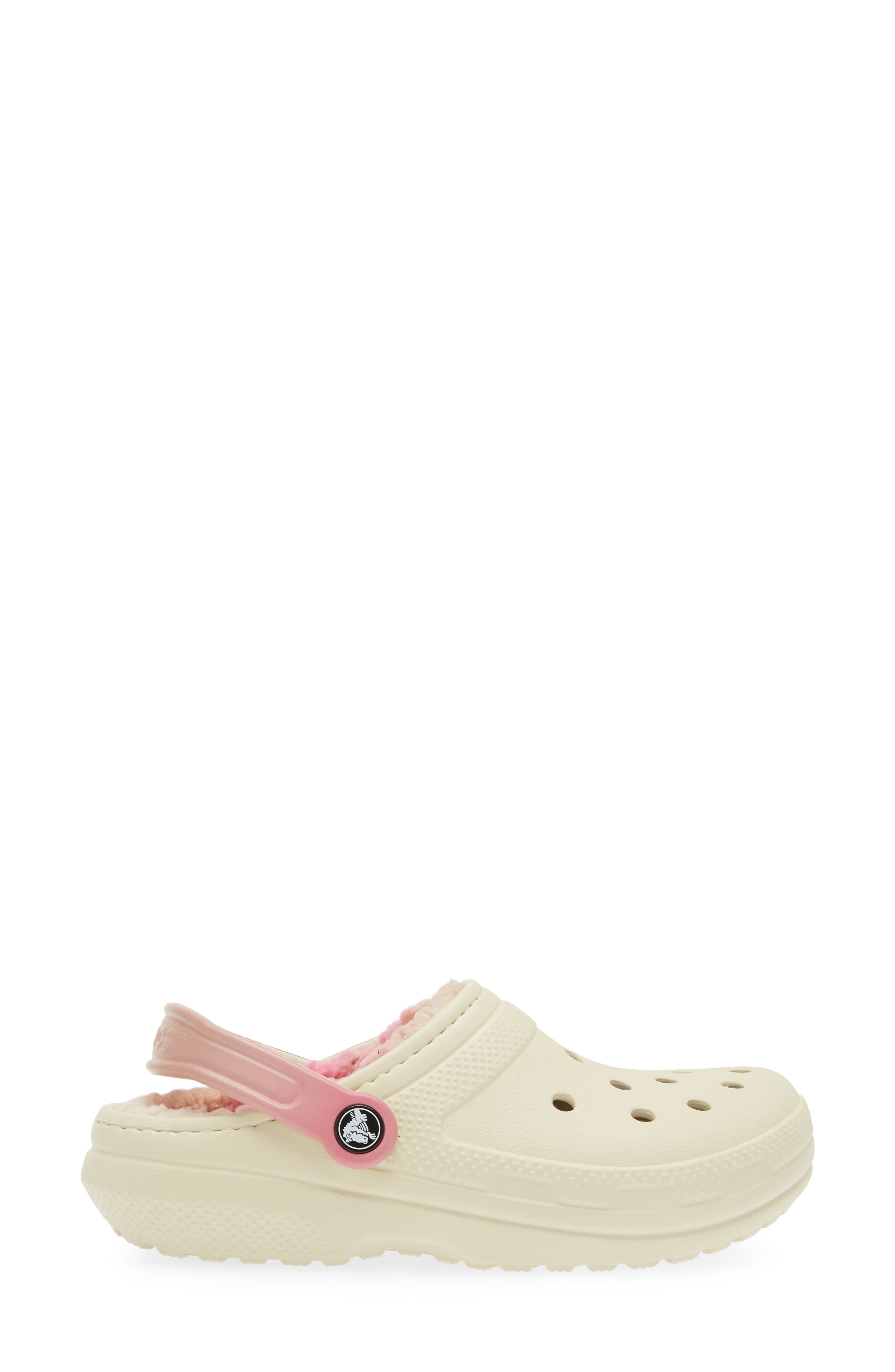 CROCS Faux Shearling Lined Clog, Alternate, color, 