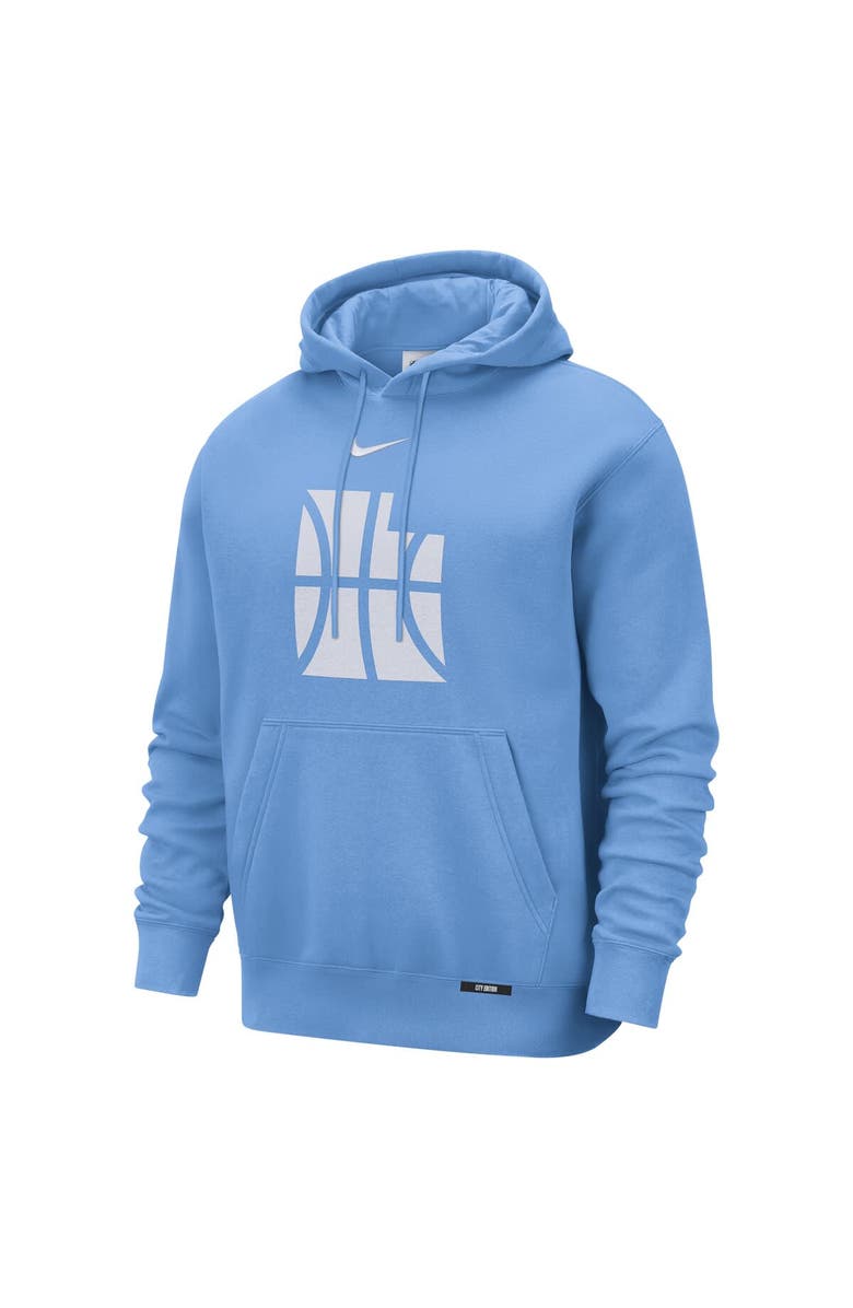 Nike Men's Nike  Blue Utah Jazz 2025/26 City Edition Essential Logo Remix Hoodie, Alternate, color, Blue