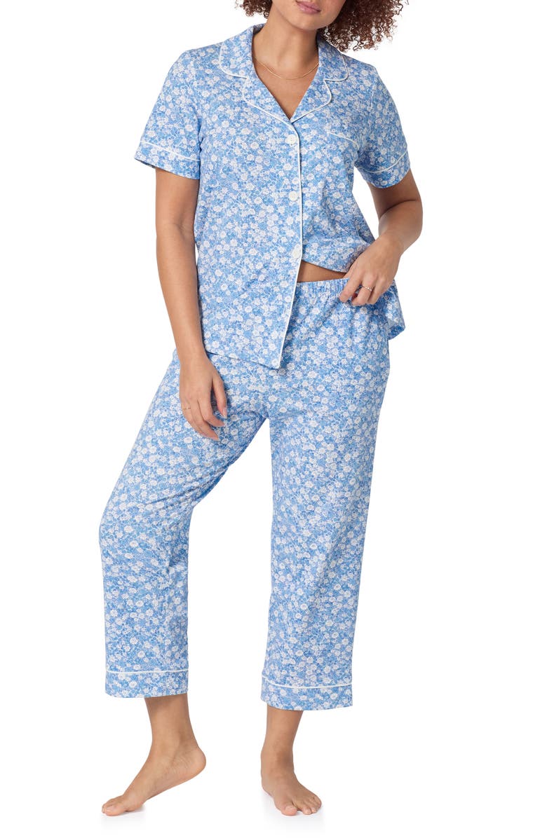 BedHead Pajamas Stretch Cotton Pajamas, Alternate, color, Something Blue