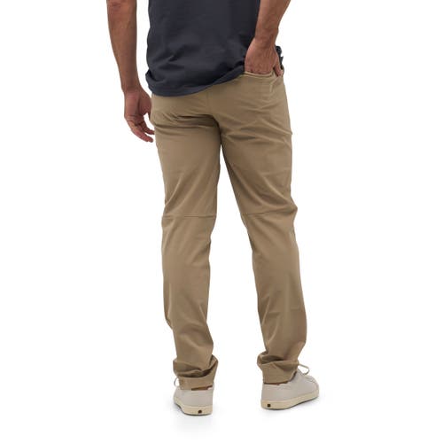Shop Nomatic The Outset Classic Pant In Khaki