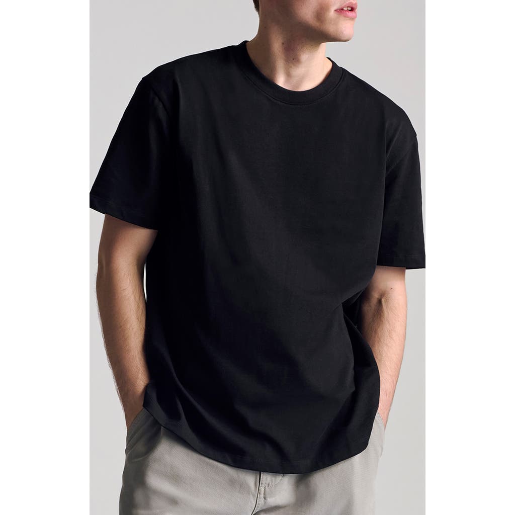 Brooklyn Industries Basic Cotton T-shirt In Black