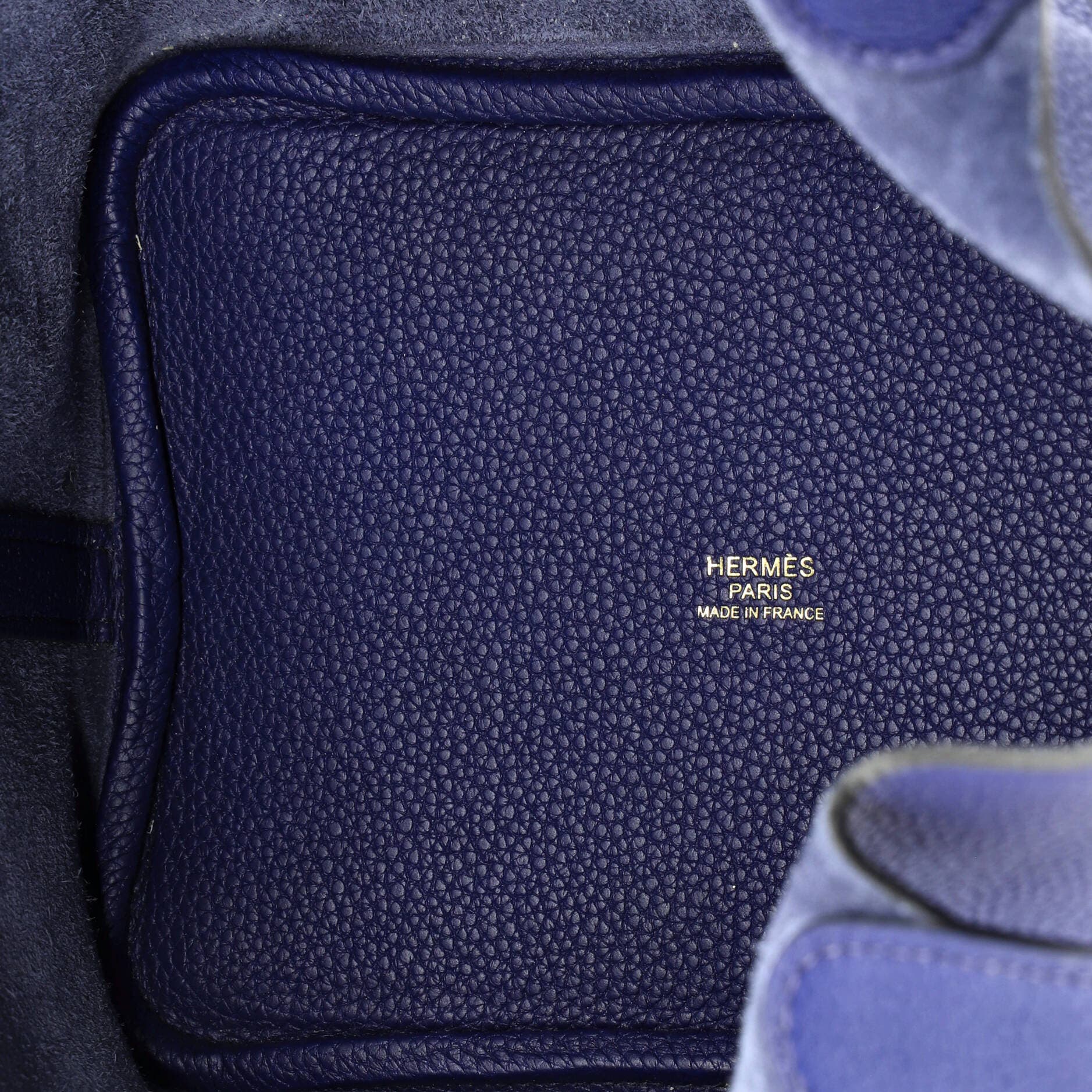 Pre-Owned Hermes Picotin Lock Bag Maurice PM, Alternate, color, Bleu Saphir