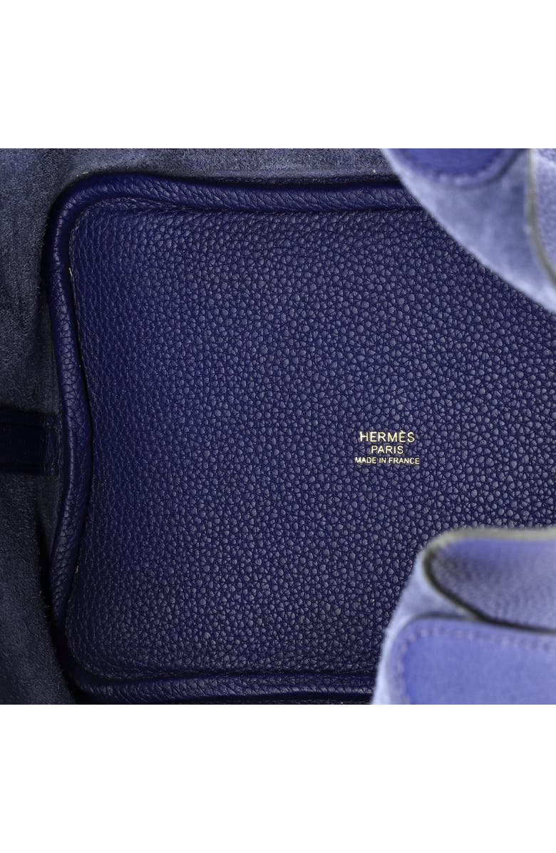 Pre-Owned Hermes Picotin Lock Bag Maurice PM, Alternate, color, Bleu Saphir