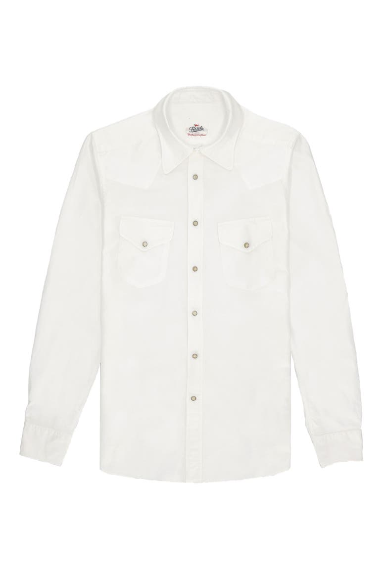 Tex Slim Fit Shirt, Main, color, White
