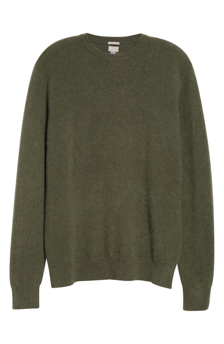 Massimo Alba Men's Crewneck Cashmere Sweater, Alternate, color, Militare