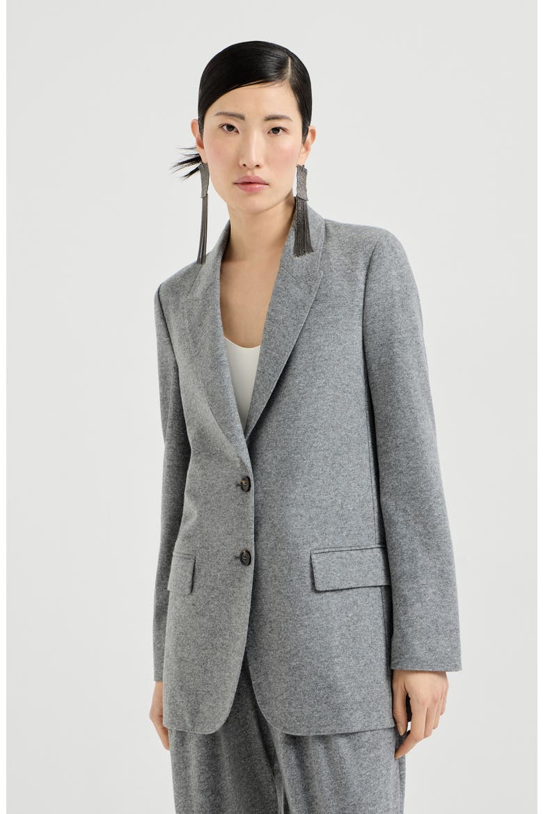 Deconstructed blazer, Main, color, Grey