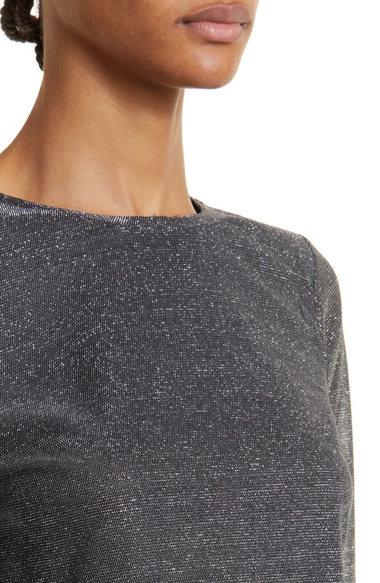 Ted Baker London Genini Glitsy Metallic Top, Alternate, color, 