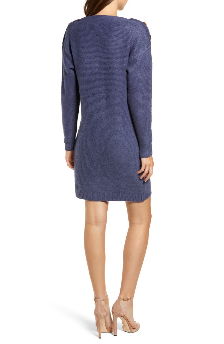 CHRISELLE LIM COLLECTION Chriselle Lim Sawyer Sweater Dress, Alternate, color,