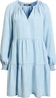 vineyard vines Tessa Long Sleeve Chambray Dress