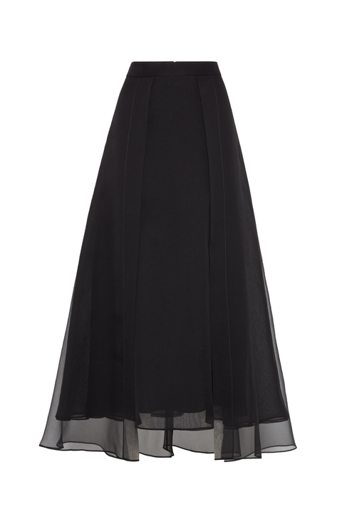 スカート BRUNELLO CUCINELLI Brunello Cucinelli (MP940G3875 C4222) Circle skirt for Woman in Cocoa | Brunello Cucinelli