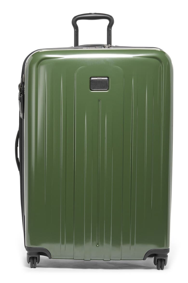 V4 Collection 28-Inch Extended Trip Expandable Spinner Packing Case, Main, color, FOREST GREEN