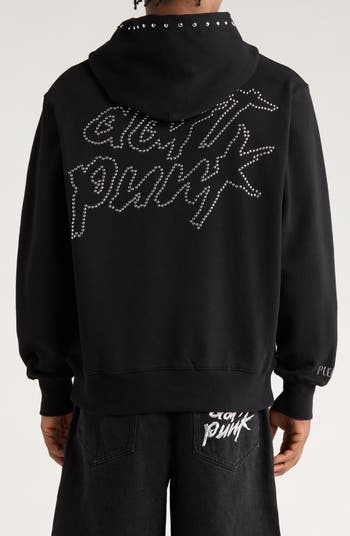 x Daft Punk Lucky Studded Hoodie