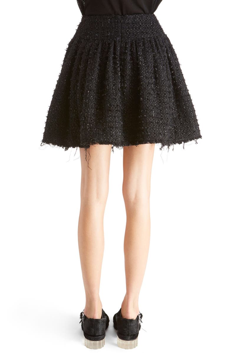 Simone Rocha Gathered Tweed Miniskirt | Nordstrom