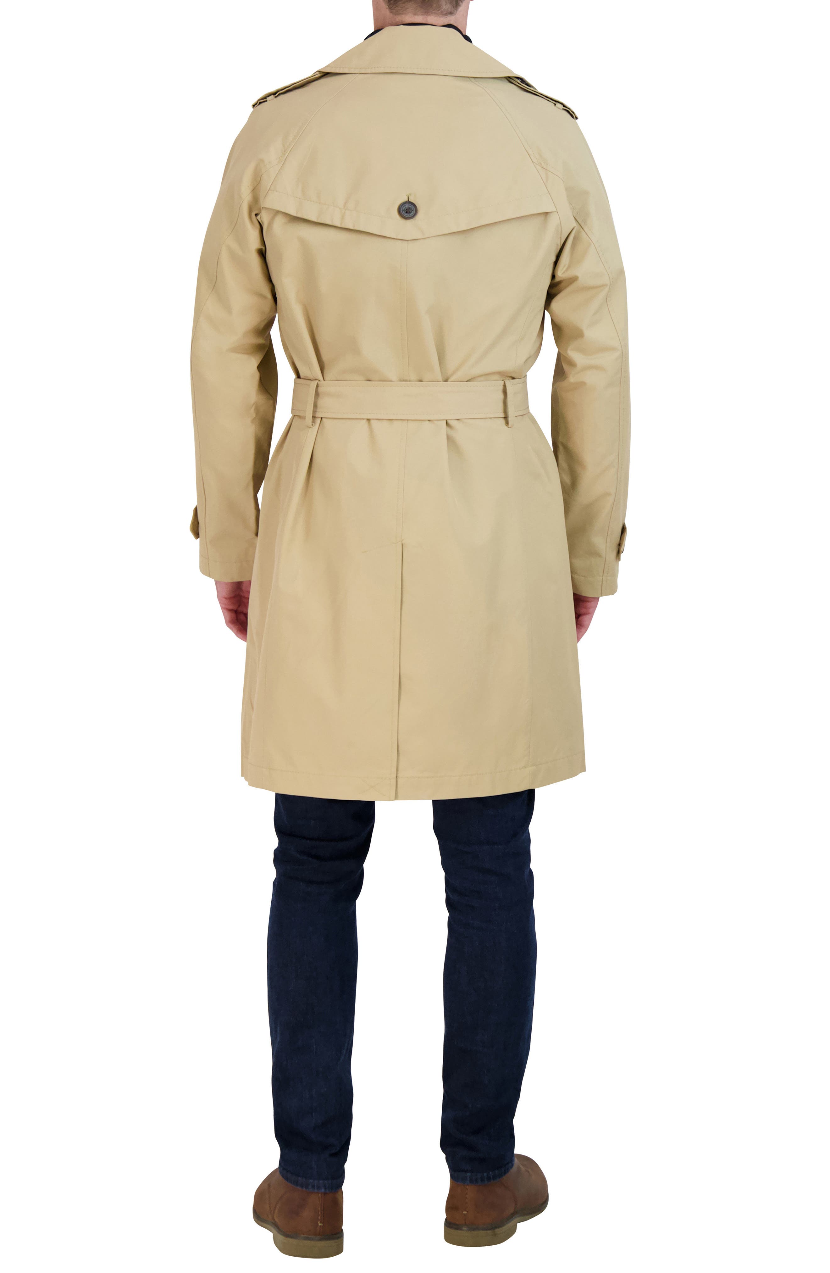 Vince Camuto Double Breasted Belted Trench Coat (Men) | Nordstromrack