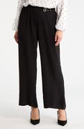 Adrianna Papell Side Belted Airflow Wide Leg Pants