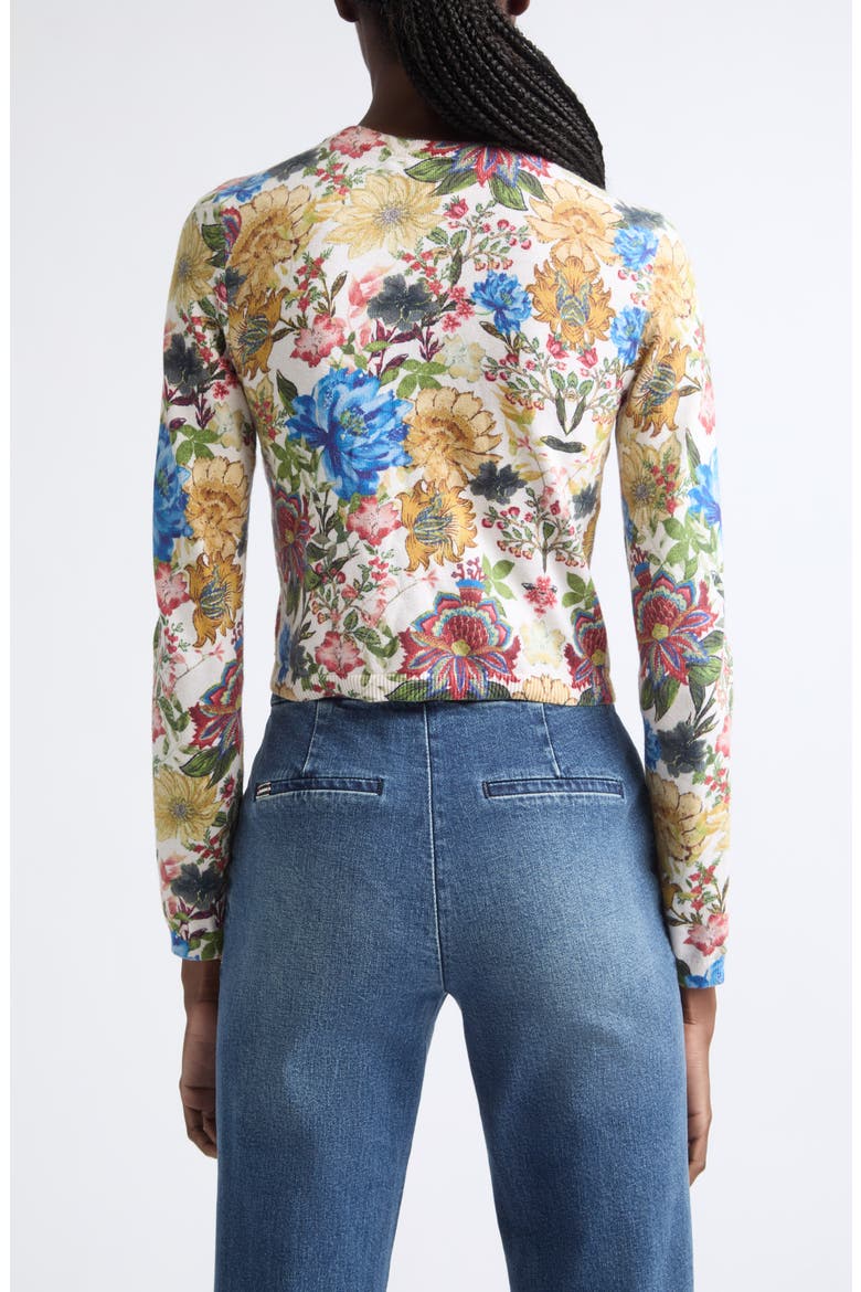 Carson Printed Cardigan, Alternate, color, FLNPETLSSM