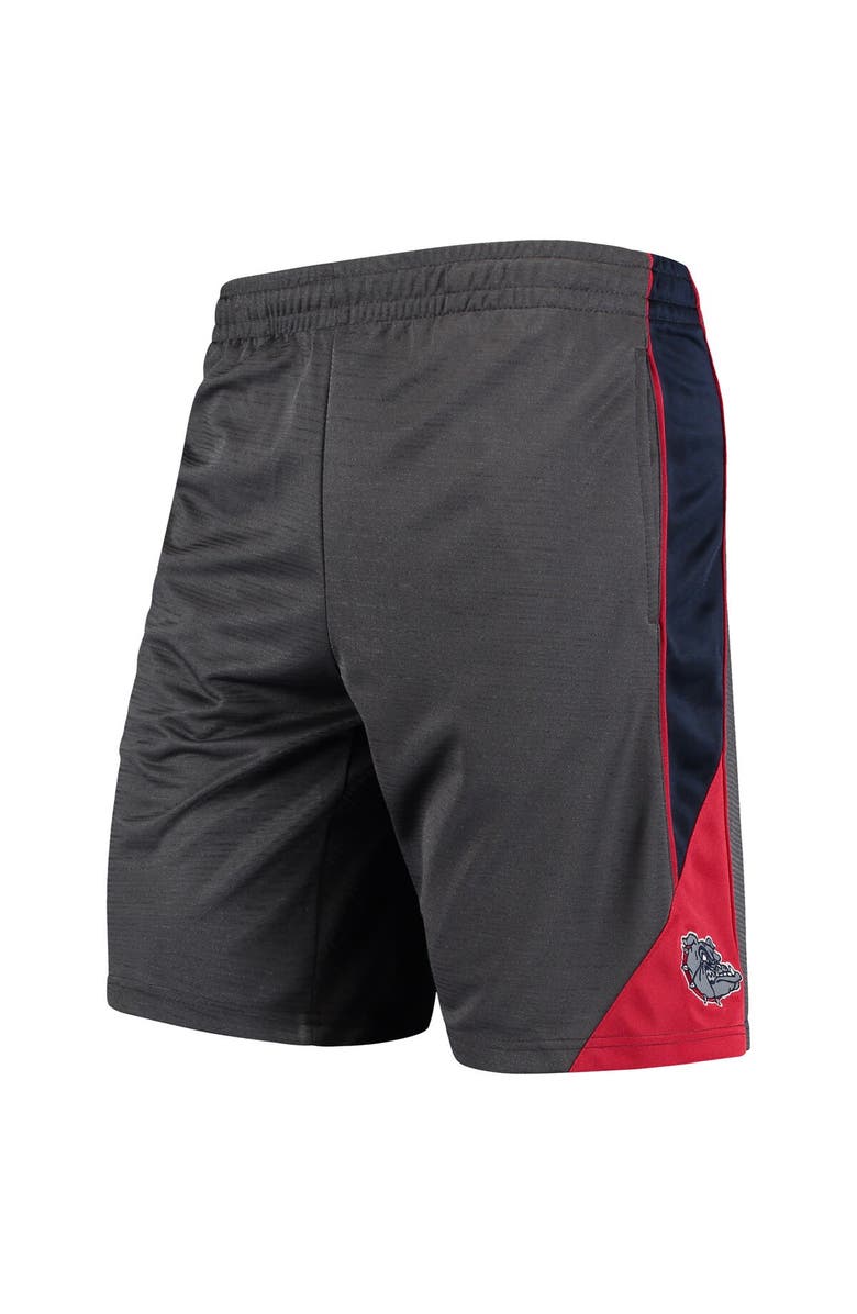 COLOSSEUM Men's Colosseum Charcoal Gonzaga Bulldogs Turnover Team Shorts, Alternate, color, Charcoal