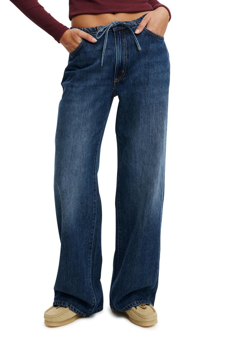 Women's Lyocell Wide Pant, Main, color, Grotto Blue
