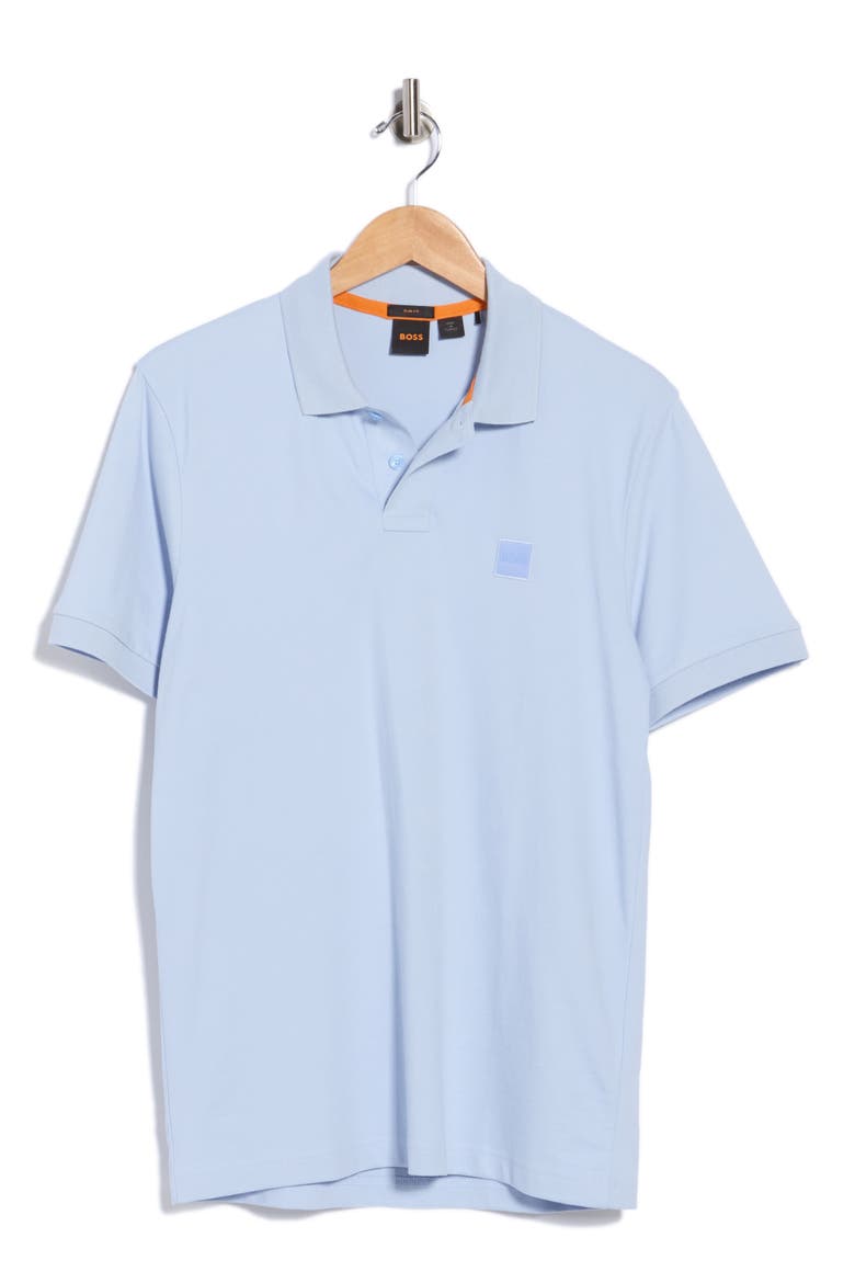 Passenger Stretch Cotton Polo, Main, color, OPEN BLUE