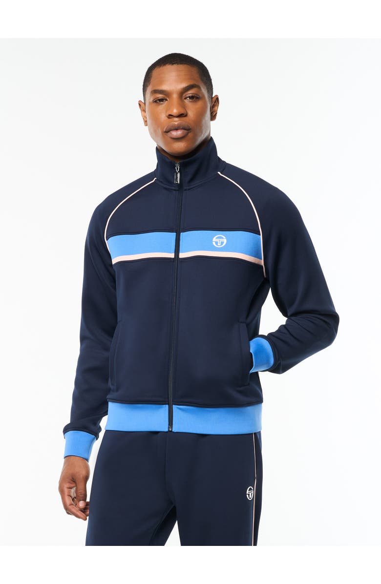 Sergio Tacchini Lago Track Jacket, Main, color, Maritime Blue
