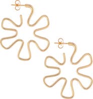 Bea Bongiasca Daisy Hoop Earrings