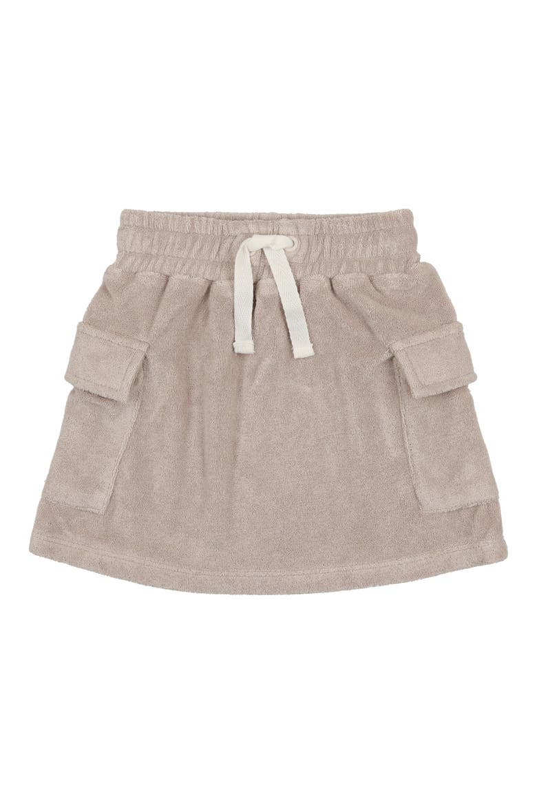 Kids' Terry Cloth Rugby Skirt, Main, color, SAND