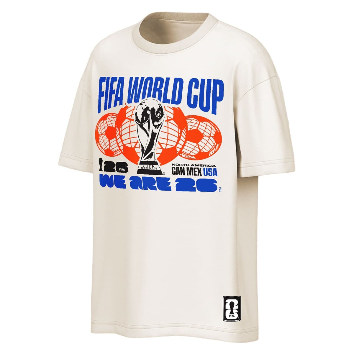 Men's Outerstuff Natural 2026 FIFA World Cup Oversized Fashion T