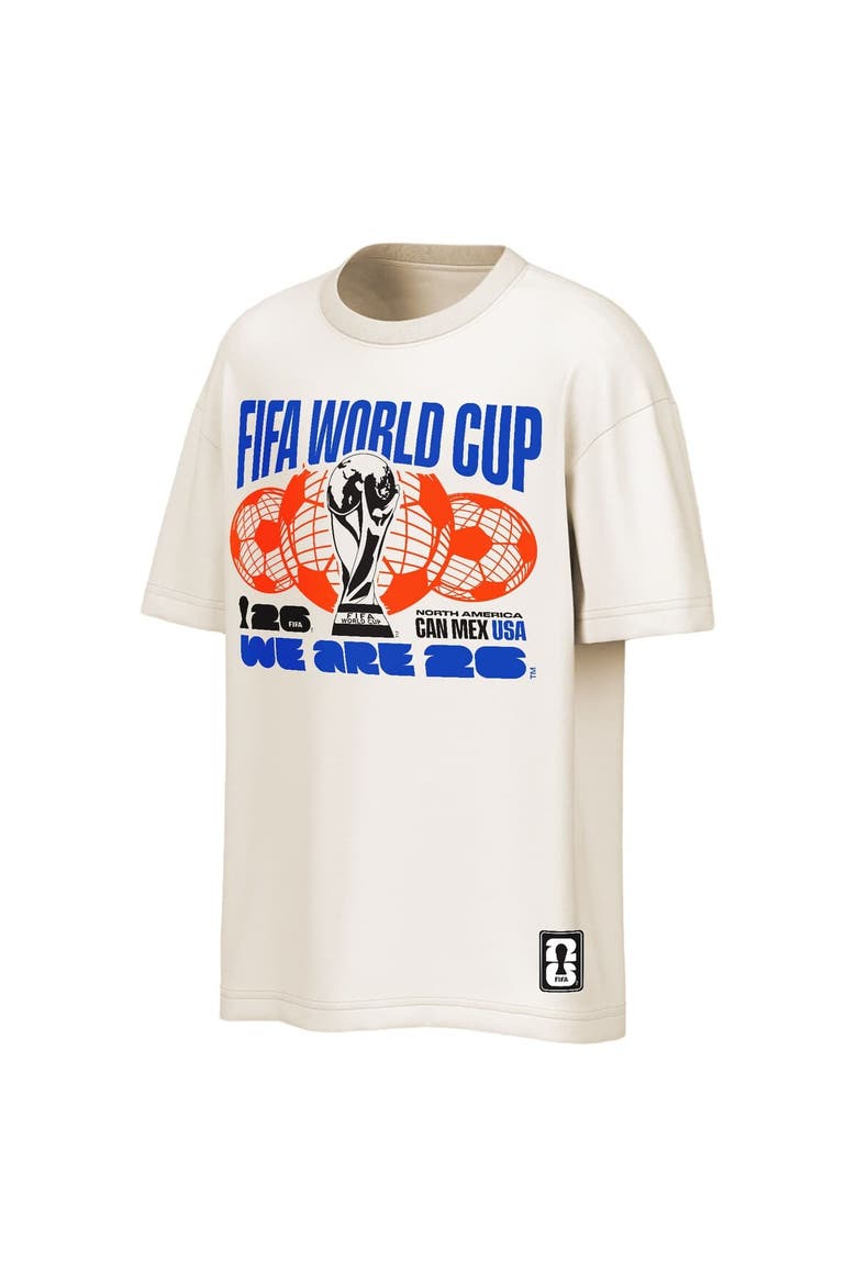 Men's Outerstuff Natural 2026 FIFA World Cup Oversized Fashion T-Shirt, Alternate, color, Natural