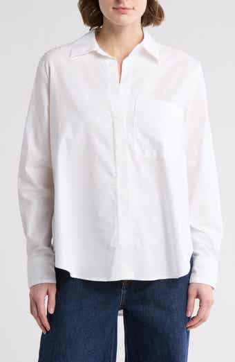 French Connection Oxford Boyfriend Button-Up Shirt