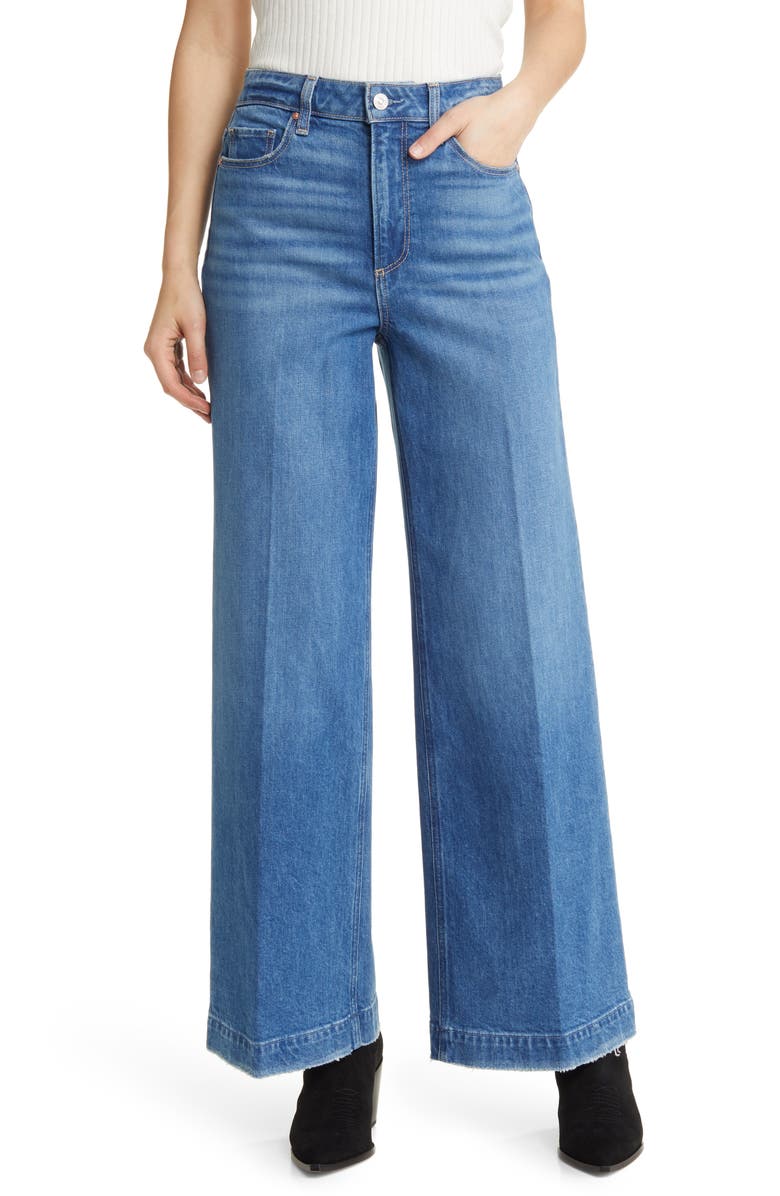 PAIGE Harper High Waist Wide Leg Jeans, Main, color, 