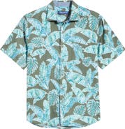 Tommy Bahama Tortola Jungle Blooms Short Sleeve Button-Up Shirt