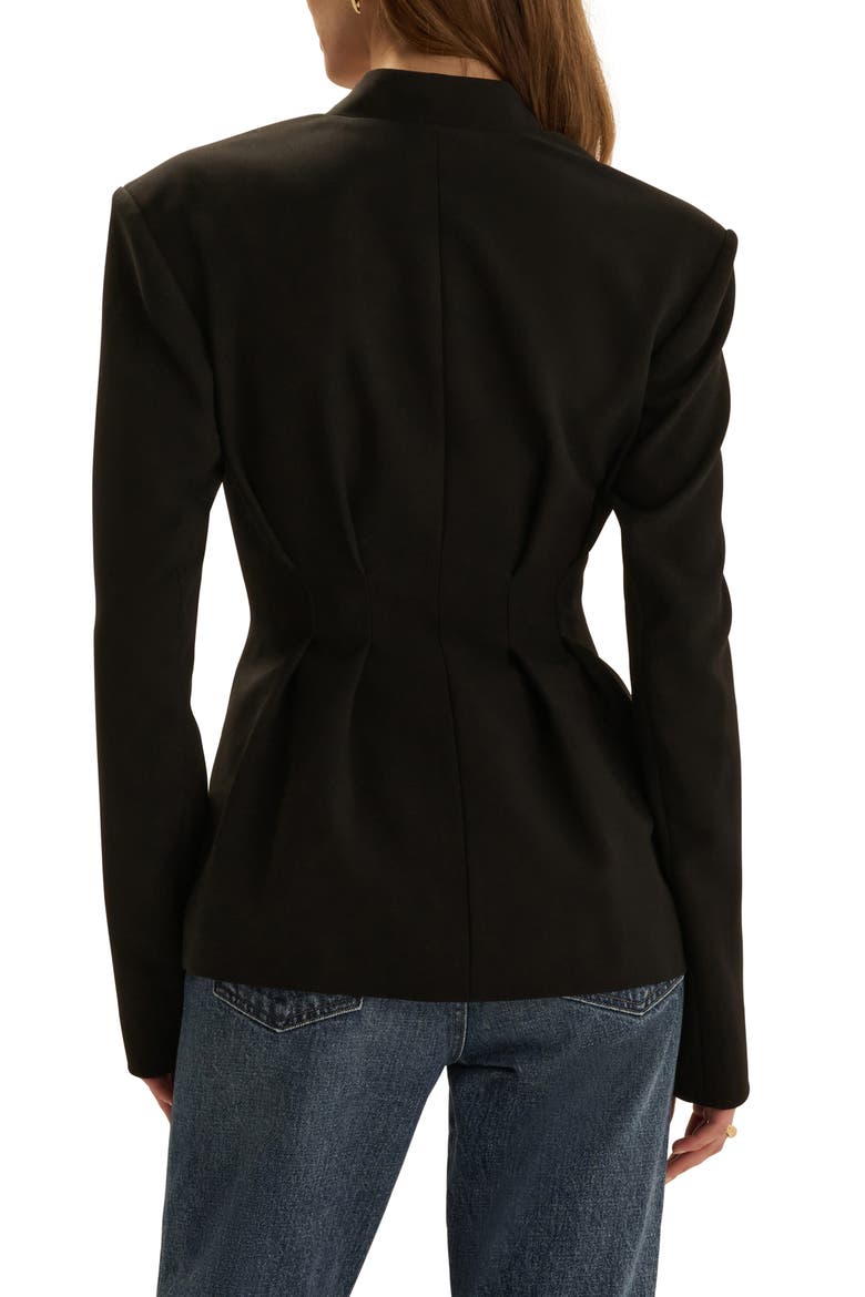 The Headlines Blazer, Alternate, color, BLACK
