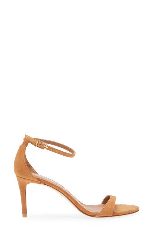 Stuart Weitzman Nudist Ii 75 Sandal In Hazel