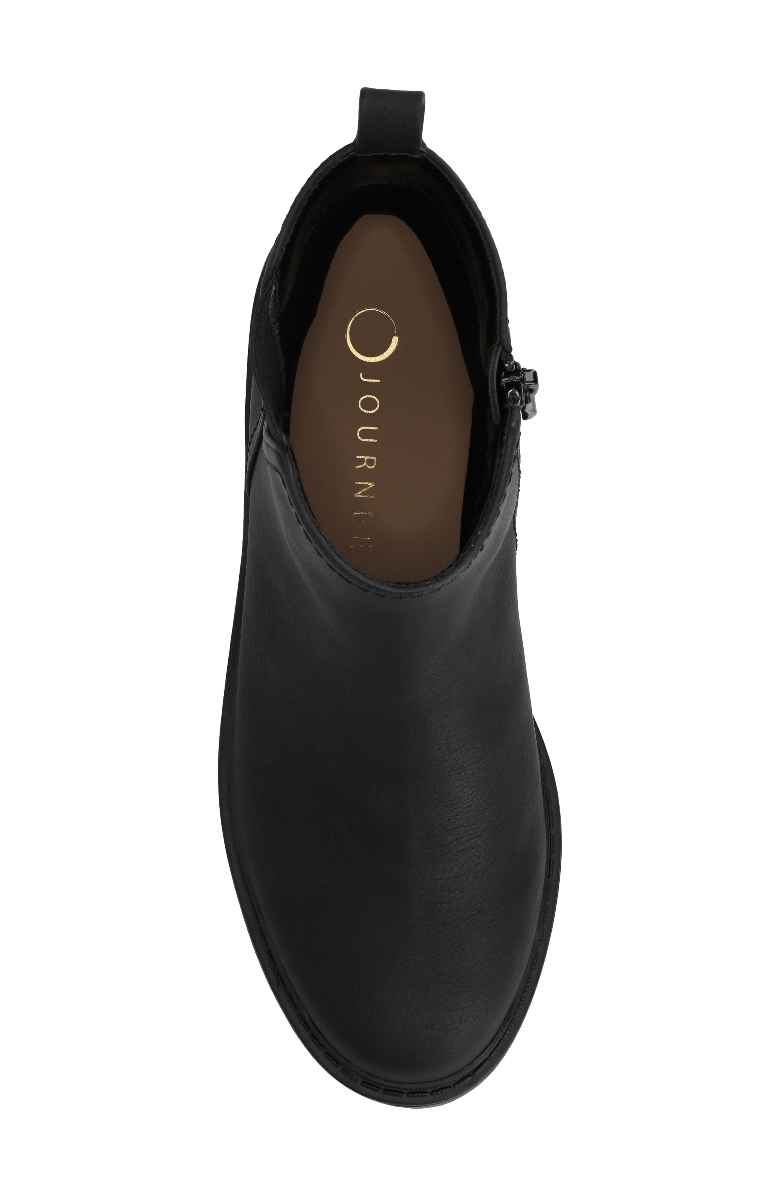 Journee Collection Junnah Chelsea Boot - Wide Width Available, Alternate, color, Vintage/Black