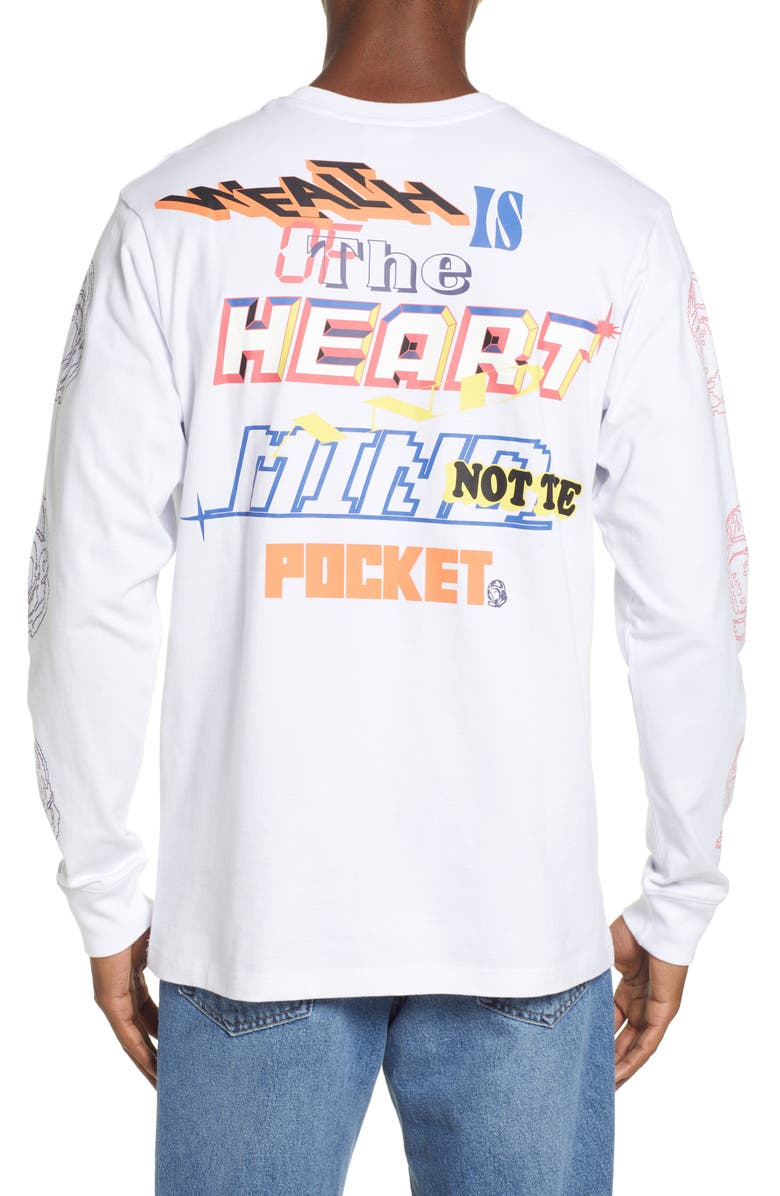 Billionaire Boys Club Heart & Mind Long Sleeve Graphic Tee, Alternate, color,