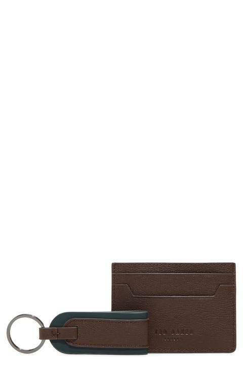 Cavendish Card Holder Wallet & Key Ring Set