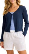 Tommy Bahama Adeline Linen Blend Jersey Cardigan