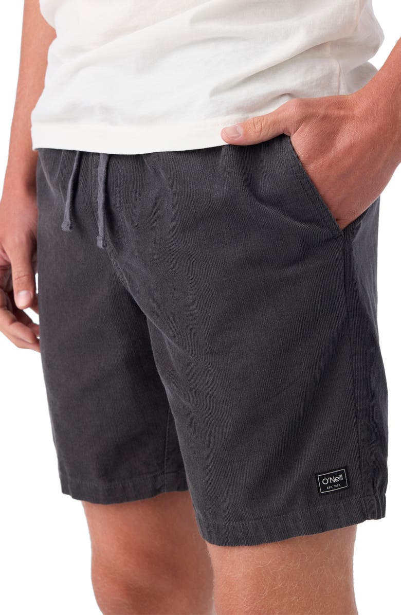 O'Neill Stretch Corduroy Drawstring Shorts, Alternate, color, 